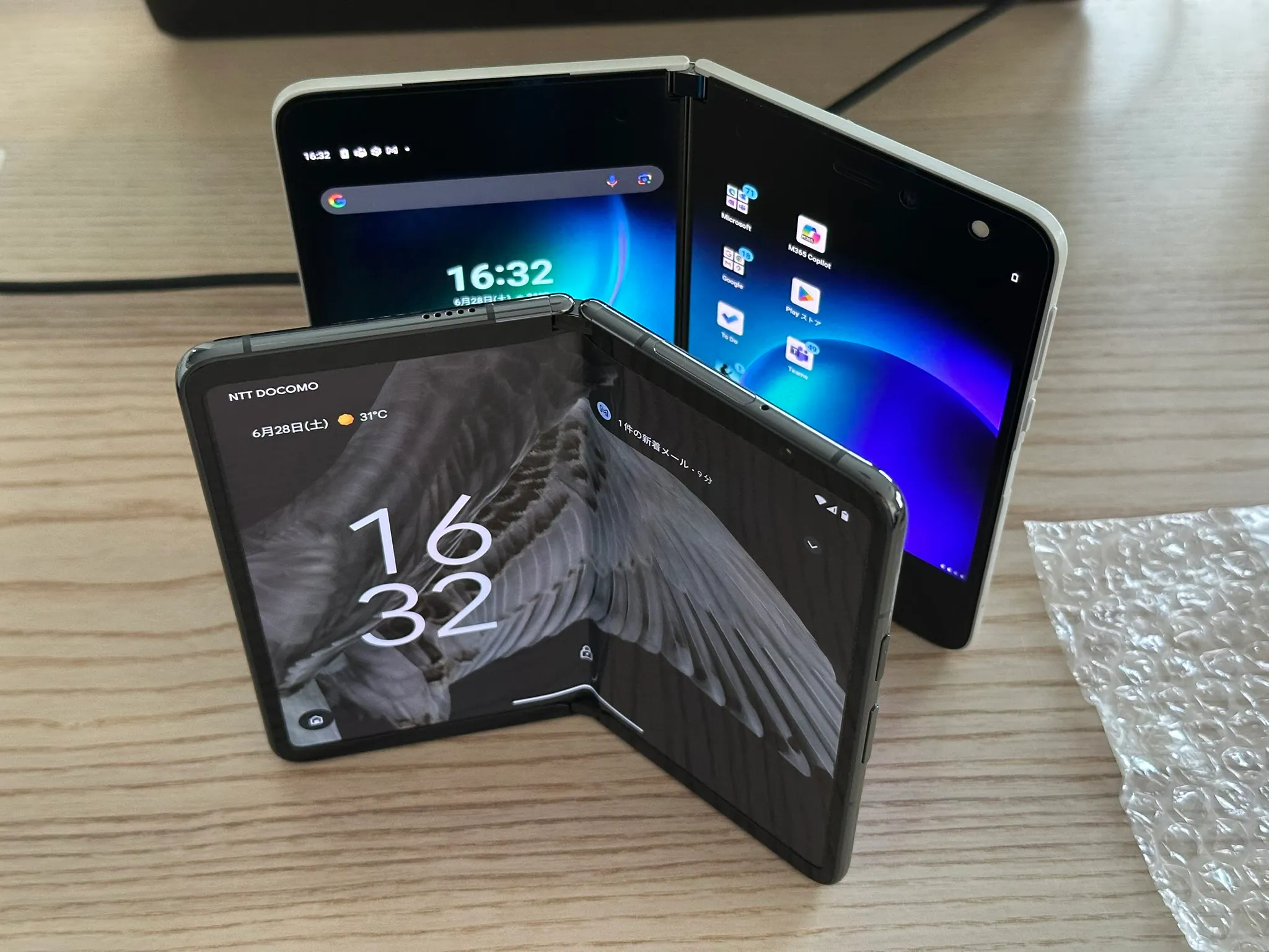 Surface DuoとPixel Fold